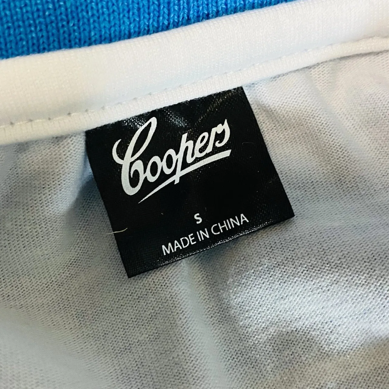 Coopers Brewery Pacific Pale Ale Long Sleeve Polo Shirt Mens S Blue White — photo 7