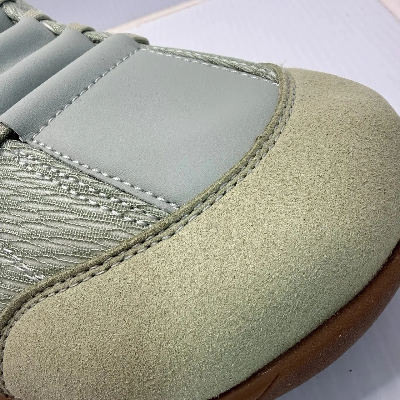 HOBIBEAR Barefoot Shoes Mens size 47 Sage Green Wide Toe Box Minimalist Sneakers — photo 5