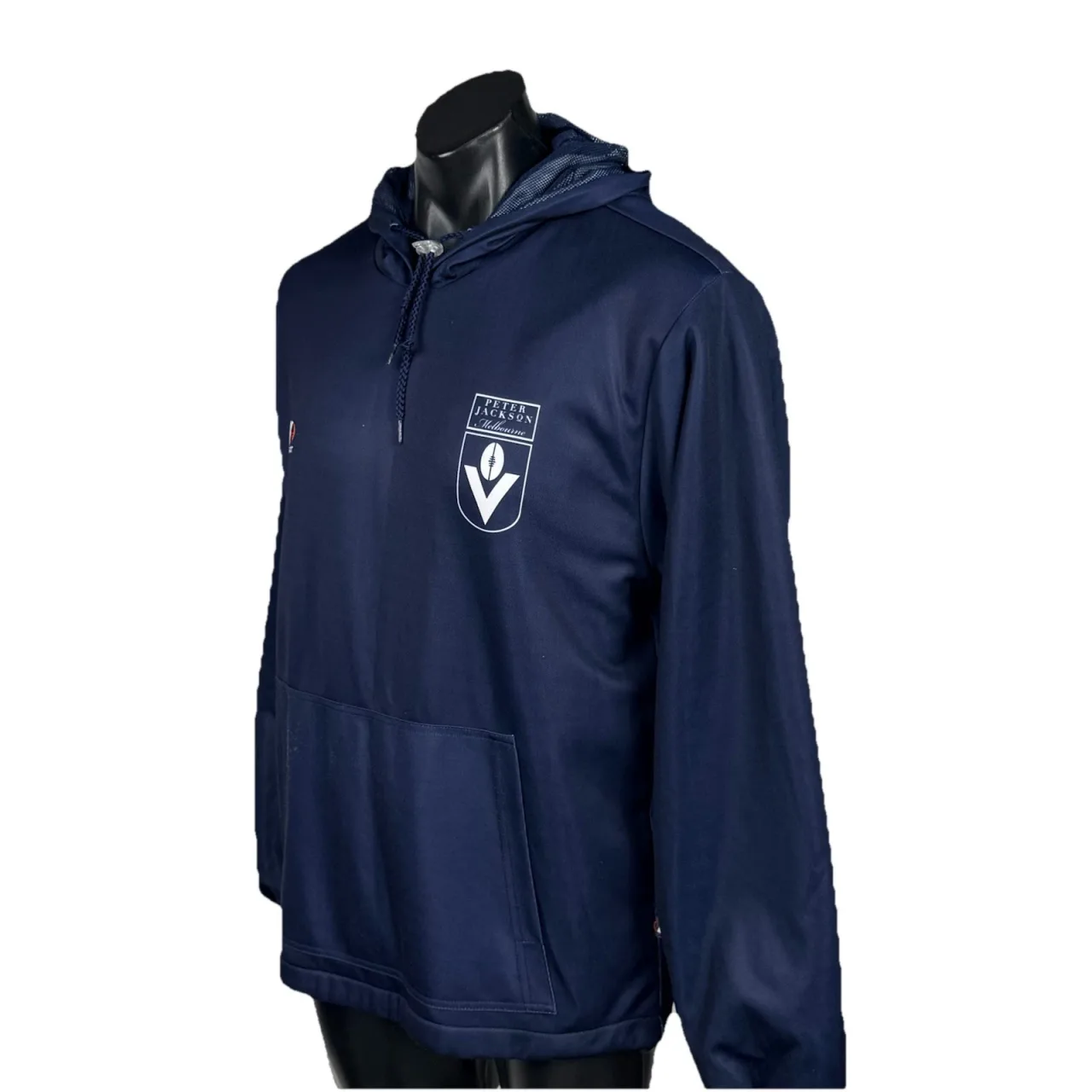 Victoria Big V State Of Origin AFL Hoodie Mens Size Medium Kombat Navy Blue Jump — photo 4
