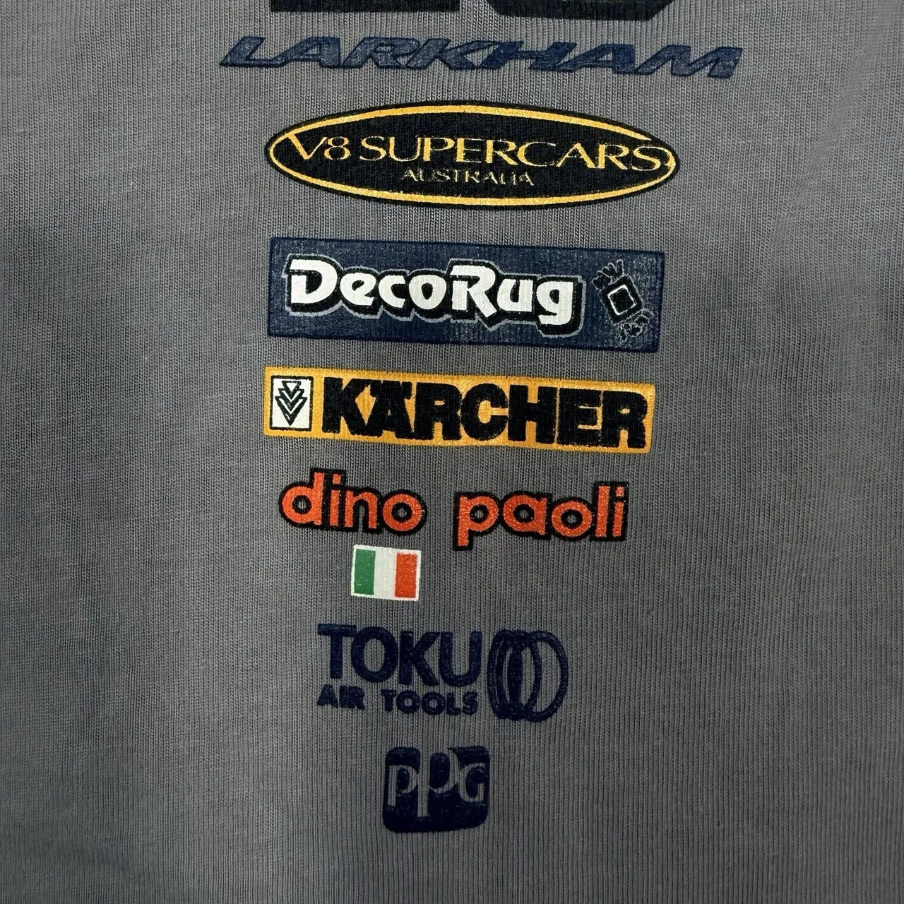 VTG Larkham Motor Sport Ford Orrcon Racing L/S Shirt Mens XL V8 Supercars — photo 8