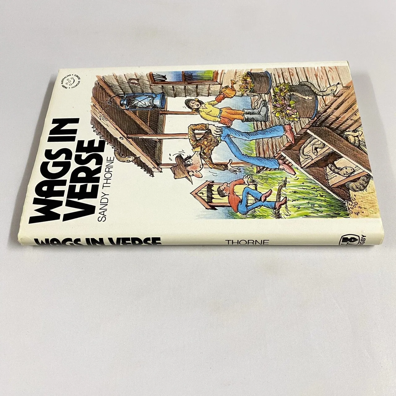Wags In Verse Sandy Thorne Rigby Australian Humour Series 1984 Vintage Poetry — photo 7