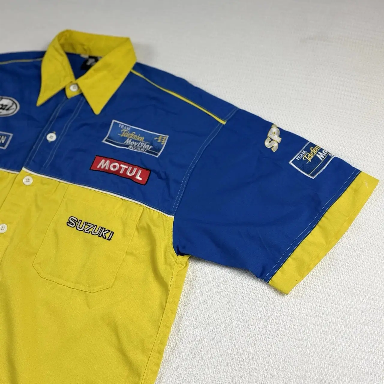 Suzuki Pit Crew Team Telefónica MoviStar Racing Shirt Size L – photo 9
