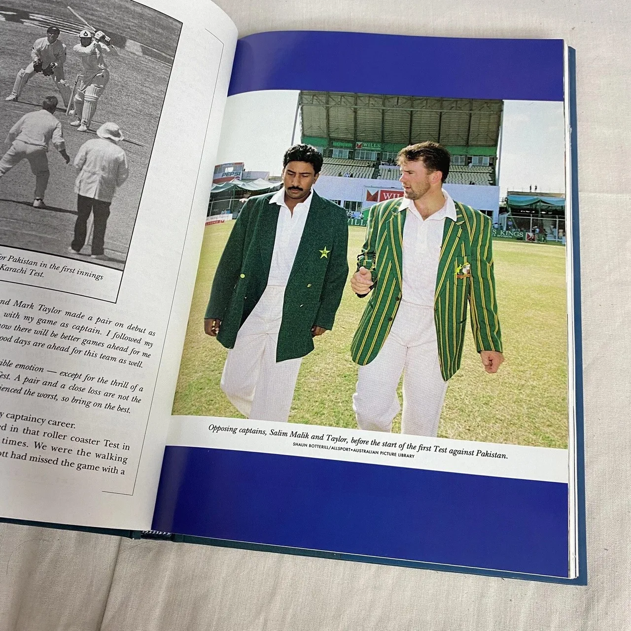 Taylor Made Mark Taylor Hardcover Book 1995 1st Ed Australian Cricket Captain — photo 5