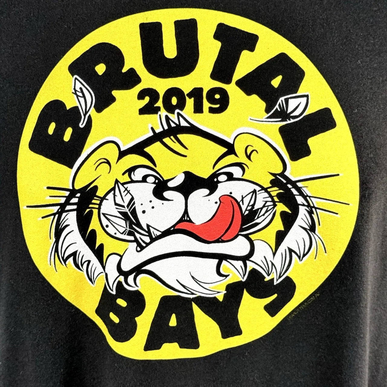 Glenelg Football Club 2019 Premiers T-Shirt Mens XL Brutal Bays Tigers SANFL — photo 3