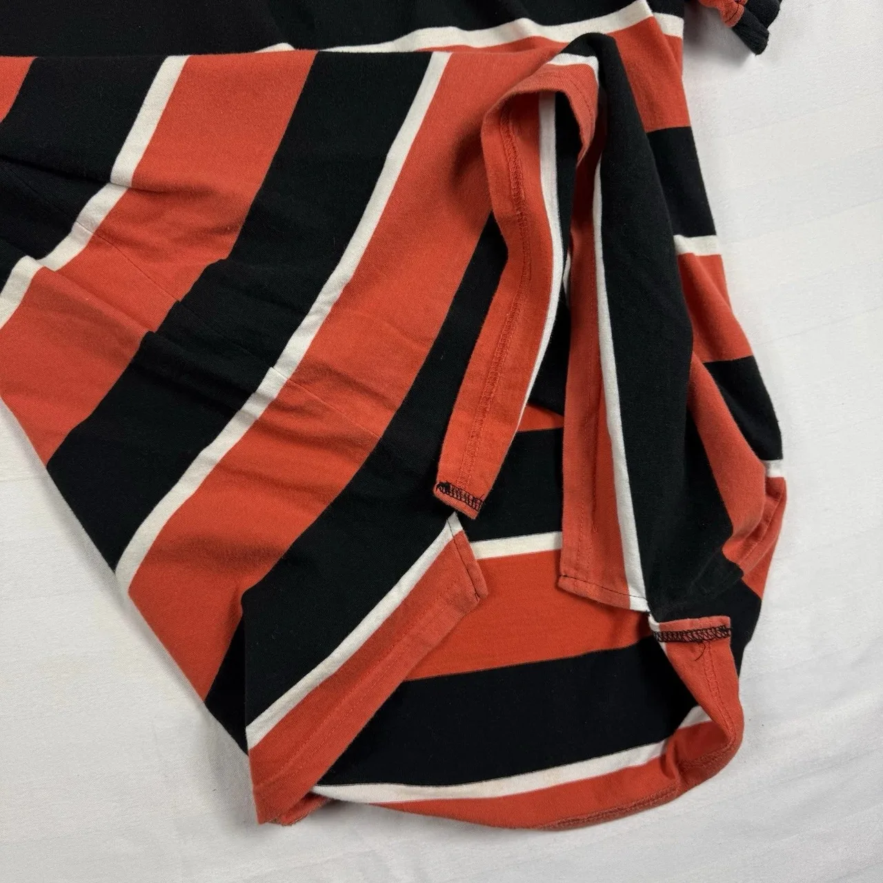 St Kilda Saints AFL Polo Shirt Size M Official Apparel Red Black Striped Footy — photo 7
