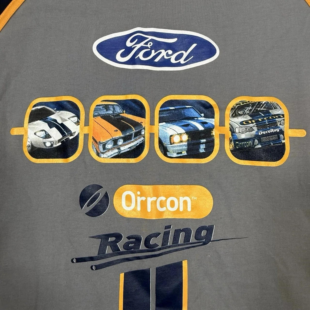 VTG Larkham Motor Sport Ford Orrcon Racing L/S Shirt Mens XL V8 Supercars — photo 12