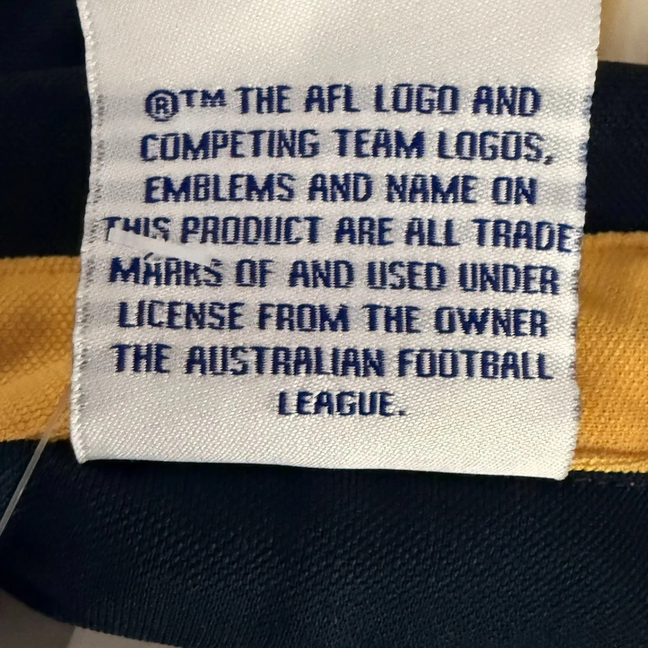 Adelaide Crows AFL Mens Polo Shirt 2XL XXL ISC Media On Field Toyota NWT Navy — photo 3
