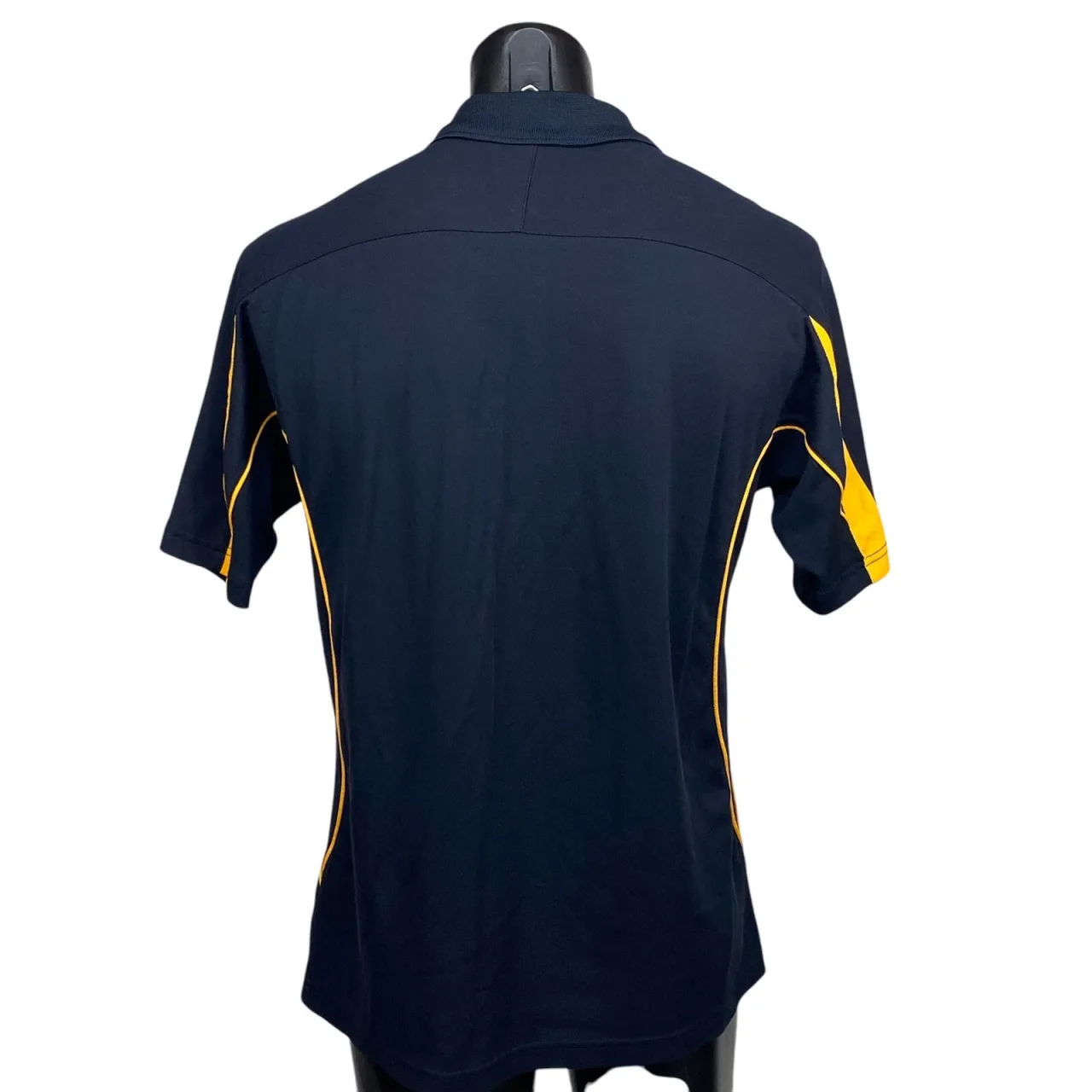 Woodville-West Torrens Eagles 2011 SANFL Premiers Polo Shirt Size L Navy Gold — photo 2