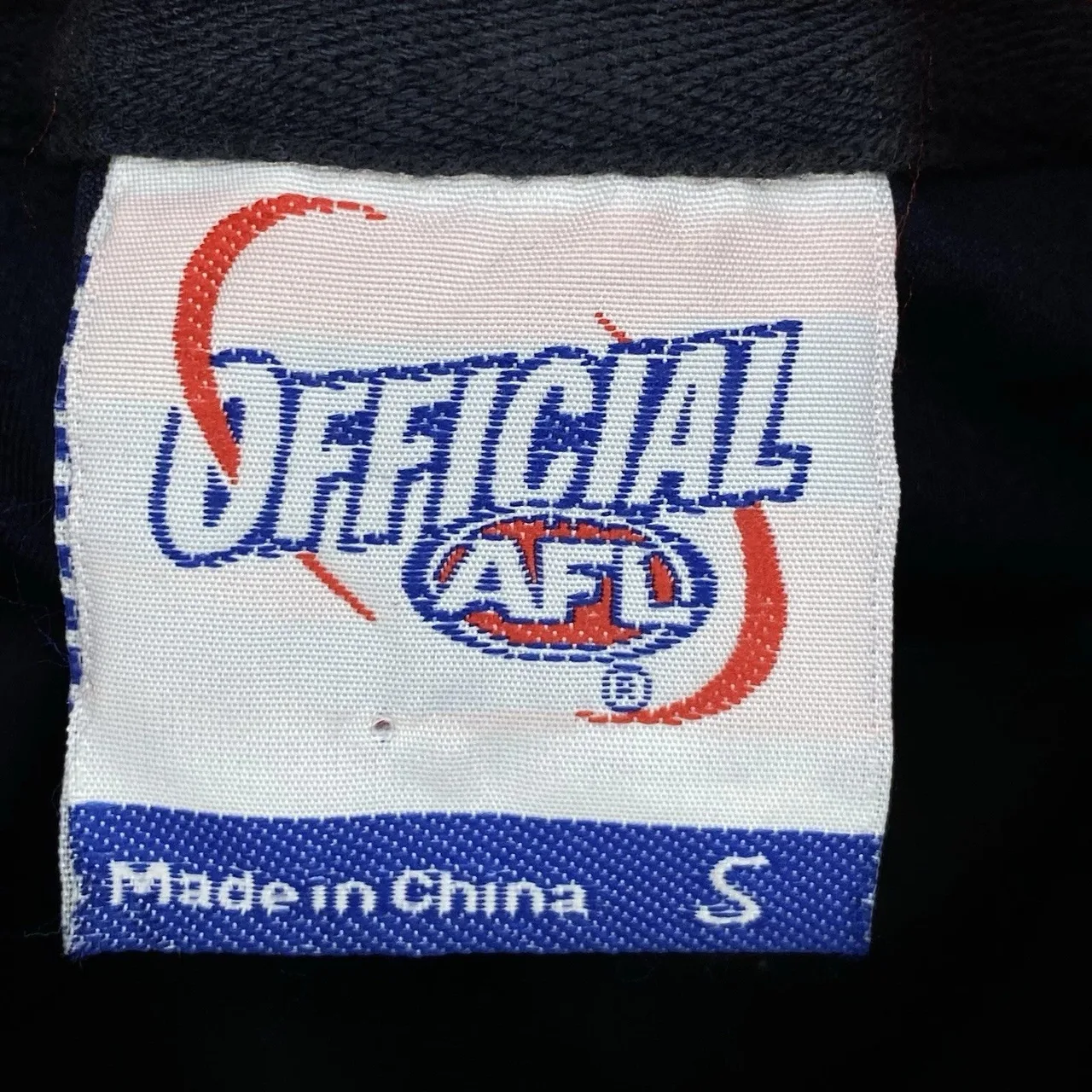 Western Bulldogs FC AFL Mens Size Small Polo Shirt Navy Blue Red Official Tag — photo 7