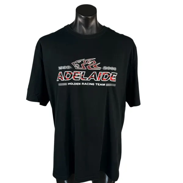 HRT Holden Racing Team T Shirt 2XL Black 1998 2008 Adelaide 500 V8 Supercars