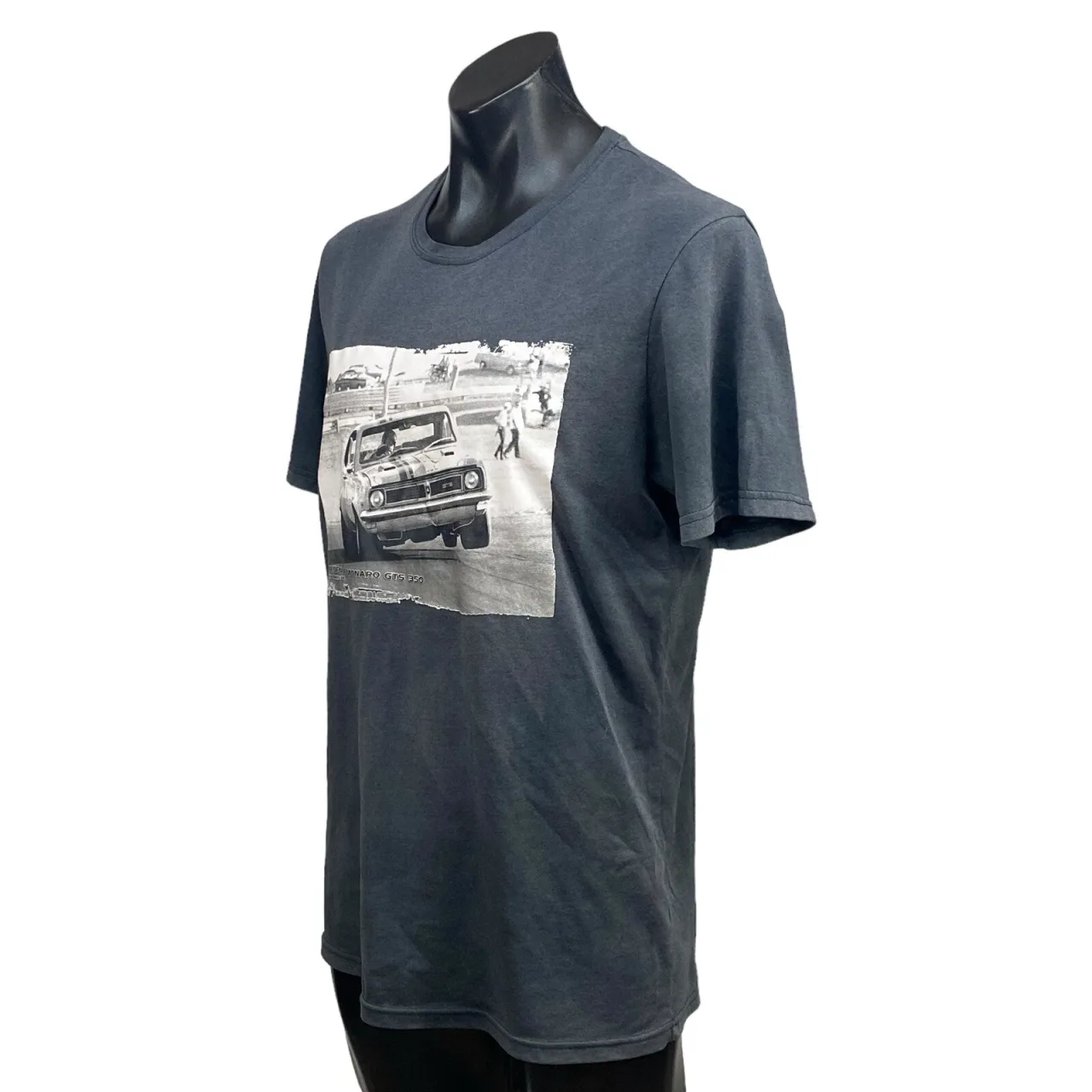 Holden Final Roar T Shirt Mens Large Black HT Monaro GTS 350 1970 Lakeside — photo 5
