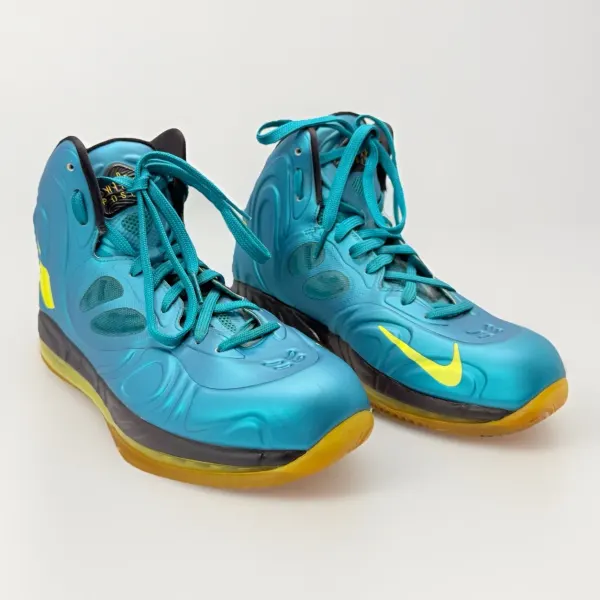 NIKE Air Max Hyperposite Men's US8 UK7 Tropical Teal Yellow