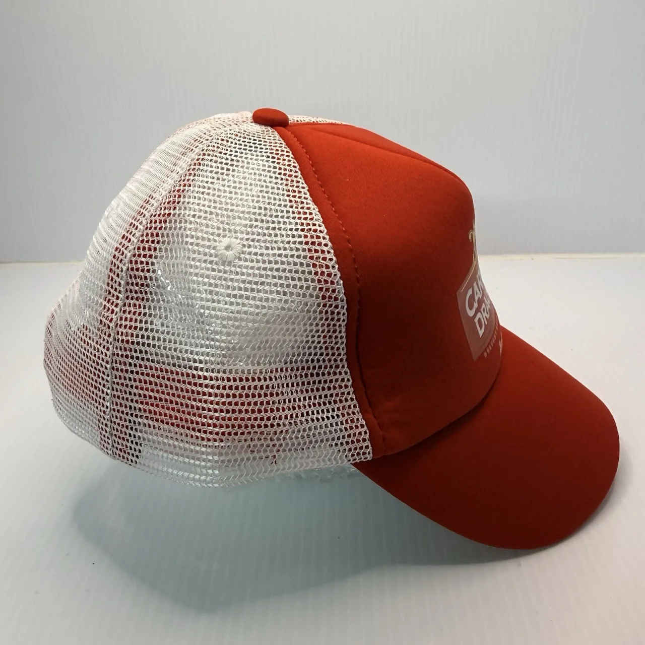 Carlton Draught Beer Caps Bundle Red Trucker Hat With Bottle Opener Embroidered — photo 7