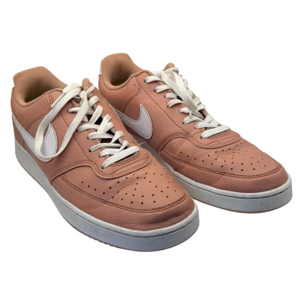 Nike Womens Court Vision Sneakers UK8.5 EURO 43 Low Next Nature Rose Whisper