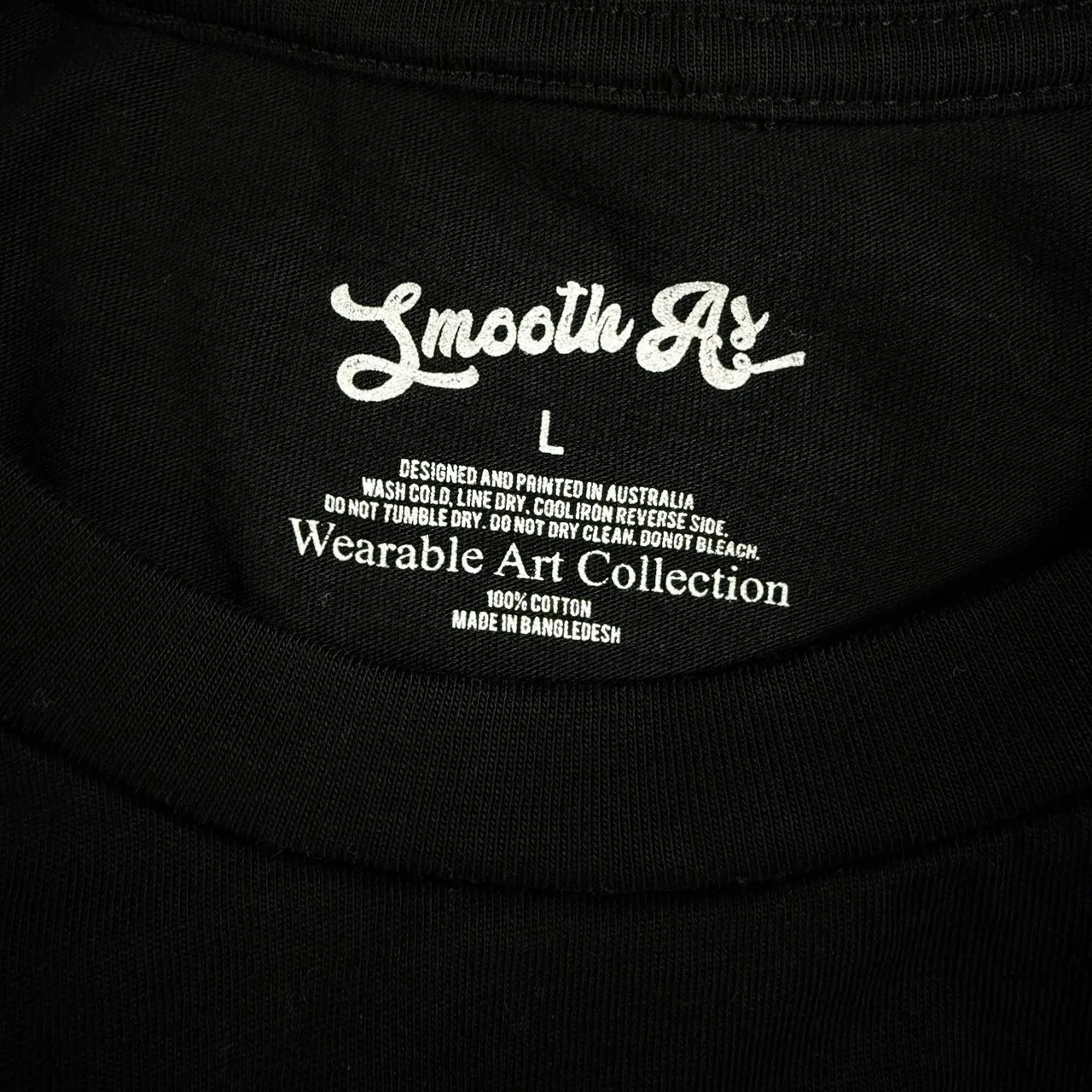 Smooth As Wearable Art Collection T-Shirt Mens Large L Black Red Pickup Truck — photo 7