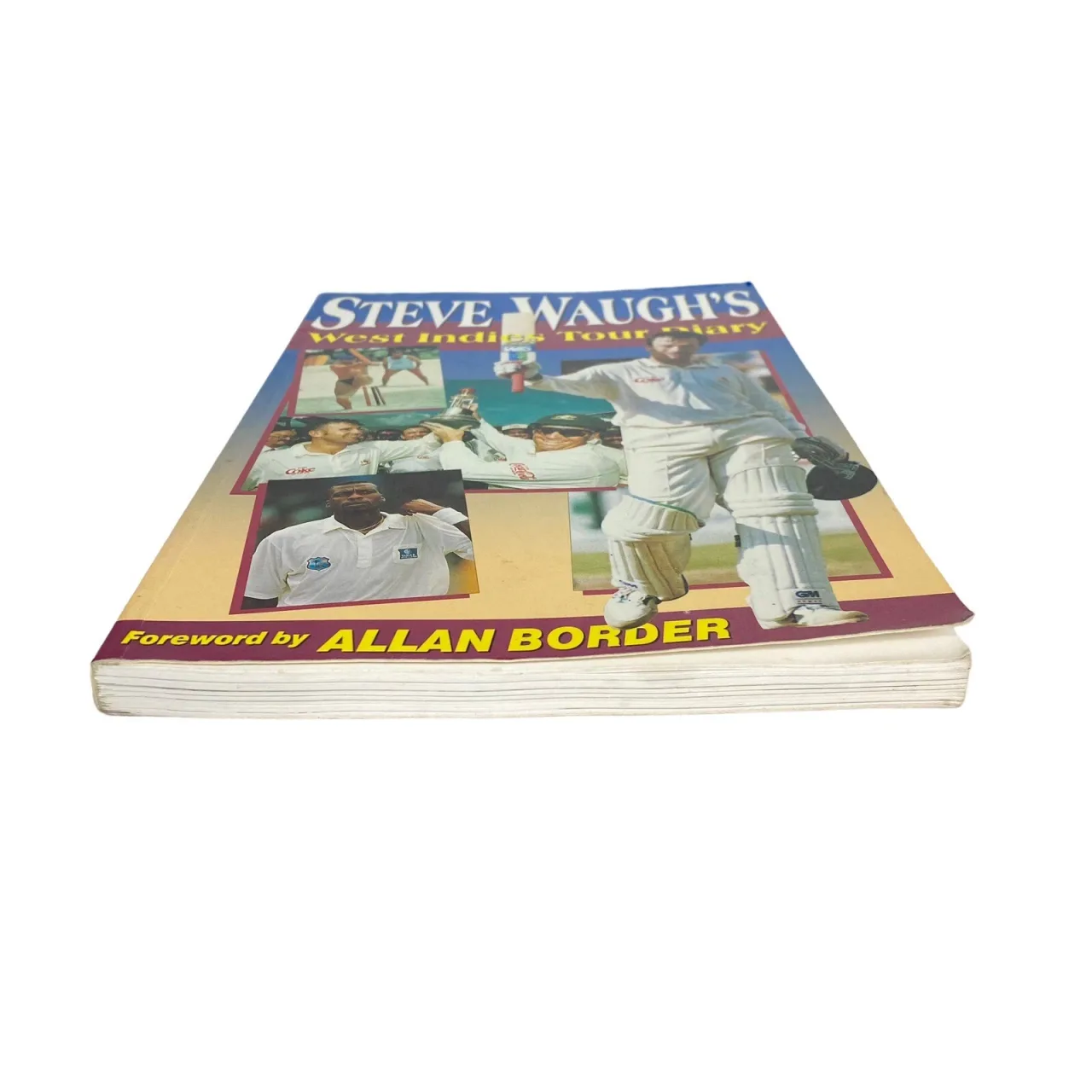 Signed Steve Waugh West Indies Tour Diary 1995 1st Ed Australian Cricket Book — photo 6