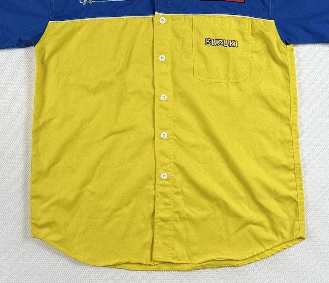 Suzuki Pit Crew Team Telefónica MoviStar Racing Shirt Size L – photo 7