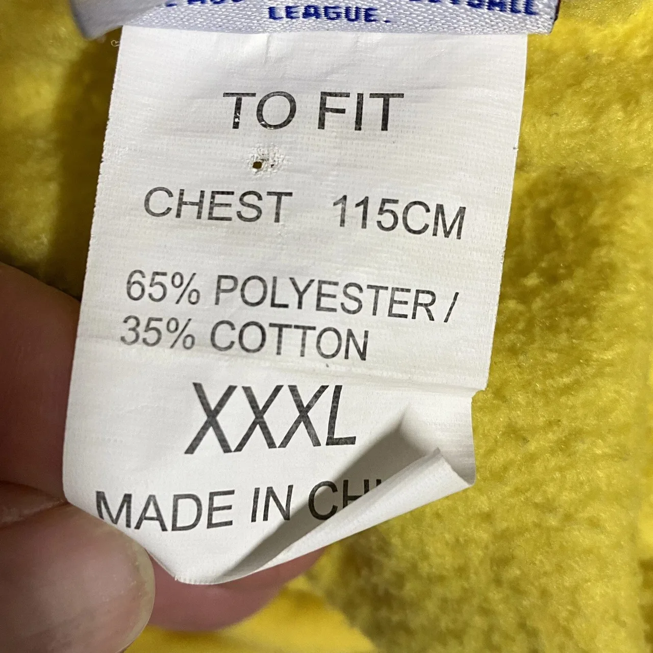 Richmond Tigers AFL Mens Pullover Hoodie Jumper Size 3XL Yellow Black Graphic — photo 10