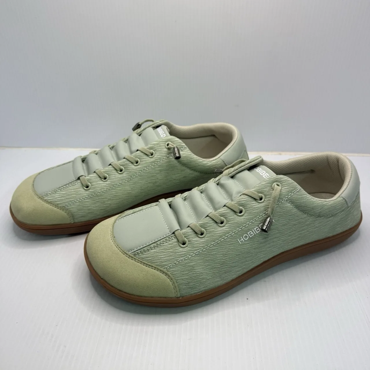 HOBIBEAR Barefoot Shoes Mens size 47 Sage Green Wide Toe Box Minimalist Sneakers — photo 8