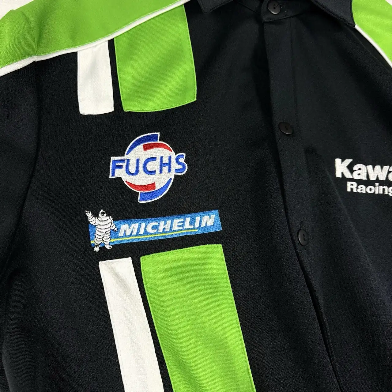 Kawasaki Racing Team Pit Crew Garage Shirt XL – photo 9