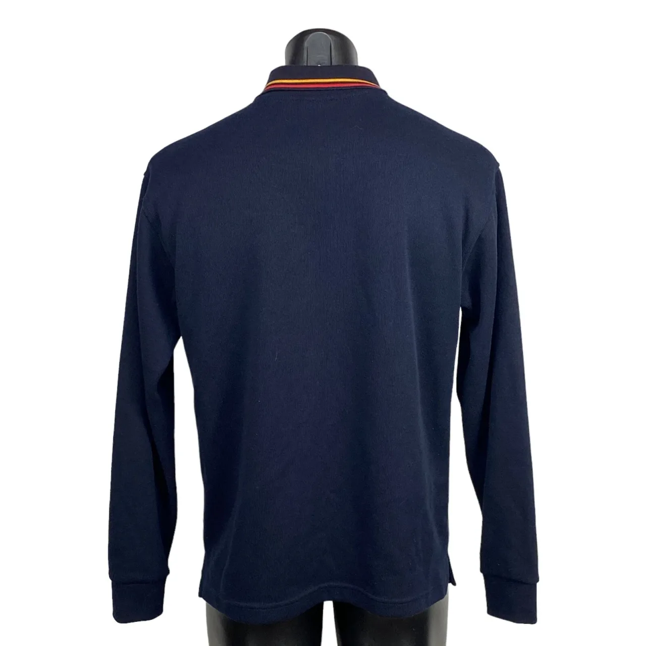 Vintage 90's Adelaide Crows Long Sleeve Knit Polo Shirt Mens L Captains Club — photo 2