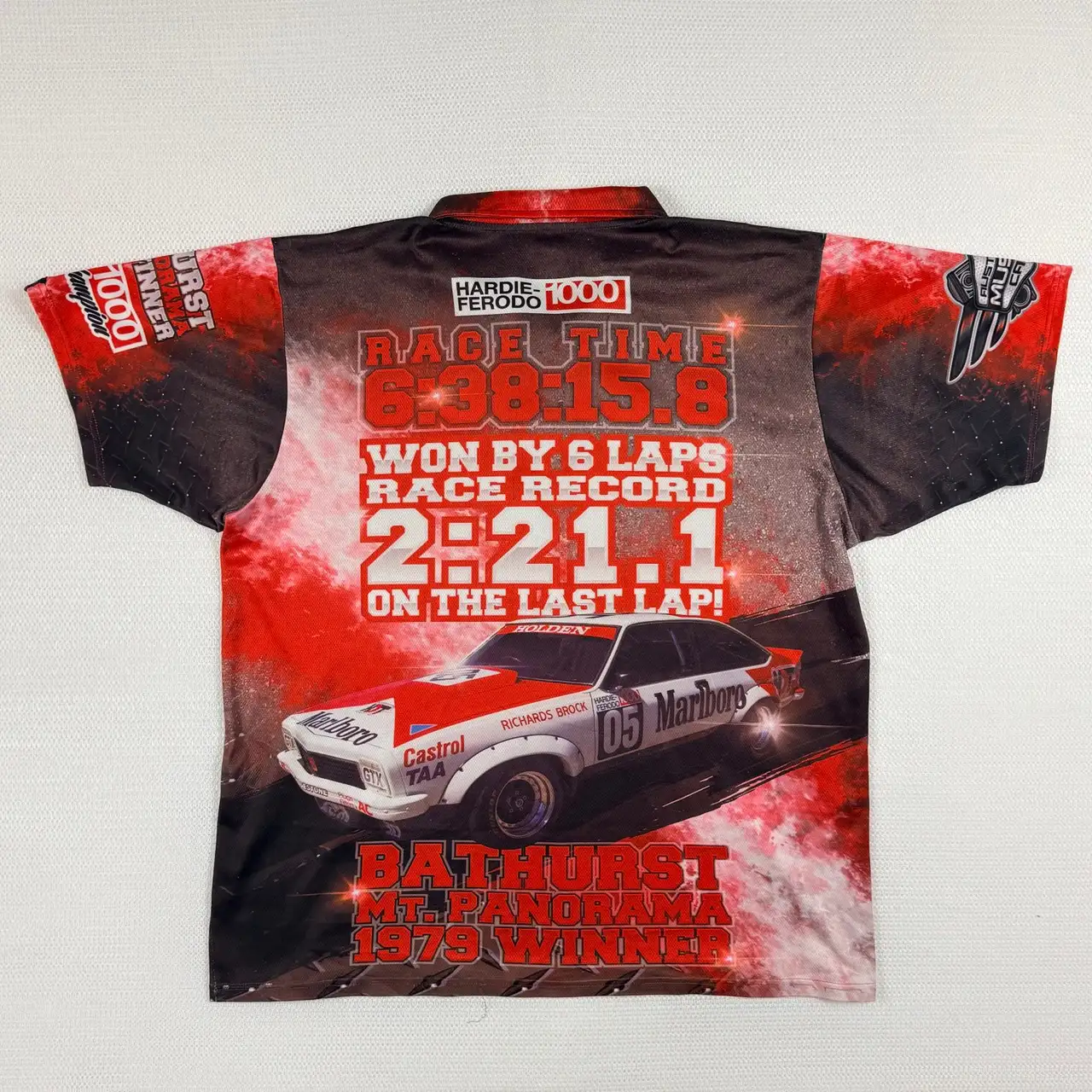 Australia Muscle Cars Polo Shirt XXL Holden Torana A9X 1979 Bathurst Brock – photo 2