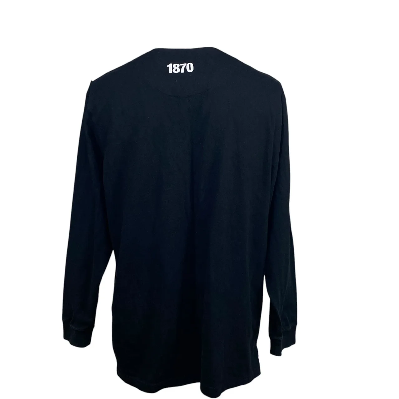 Port Adelaide Power FC L/S Polo Mens XXL Black /Teal Collared AFL Football — photo 2