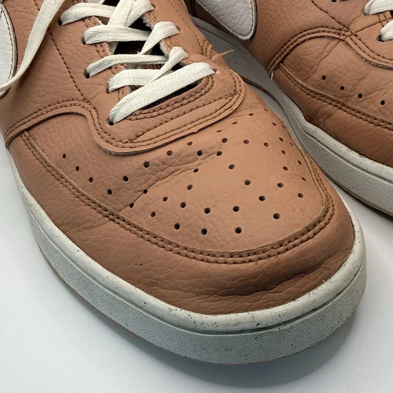 Nike Womens Court Vision Sneakers UK8.5 EURO 43 Low Next Nature Rose Whisper — photo 3