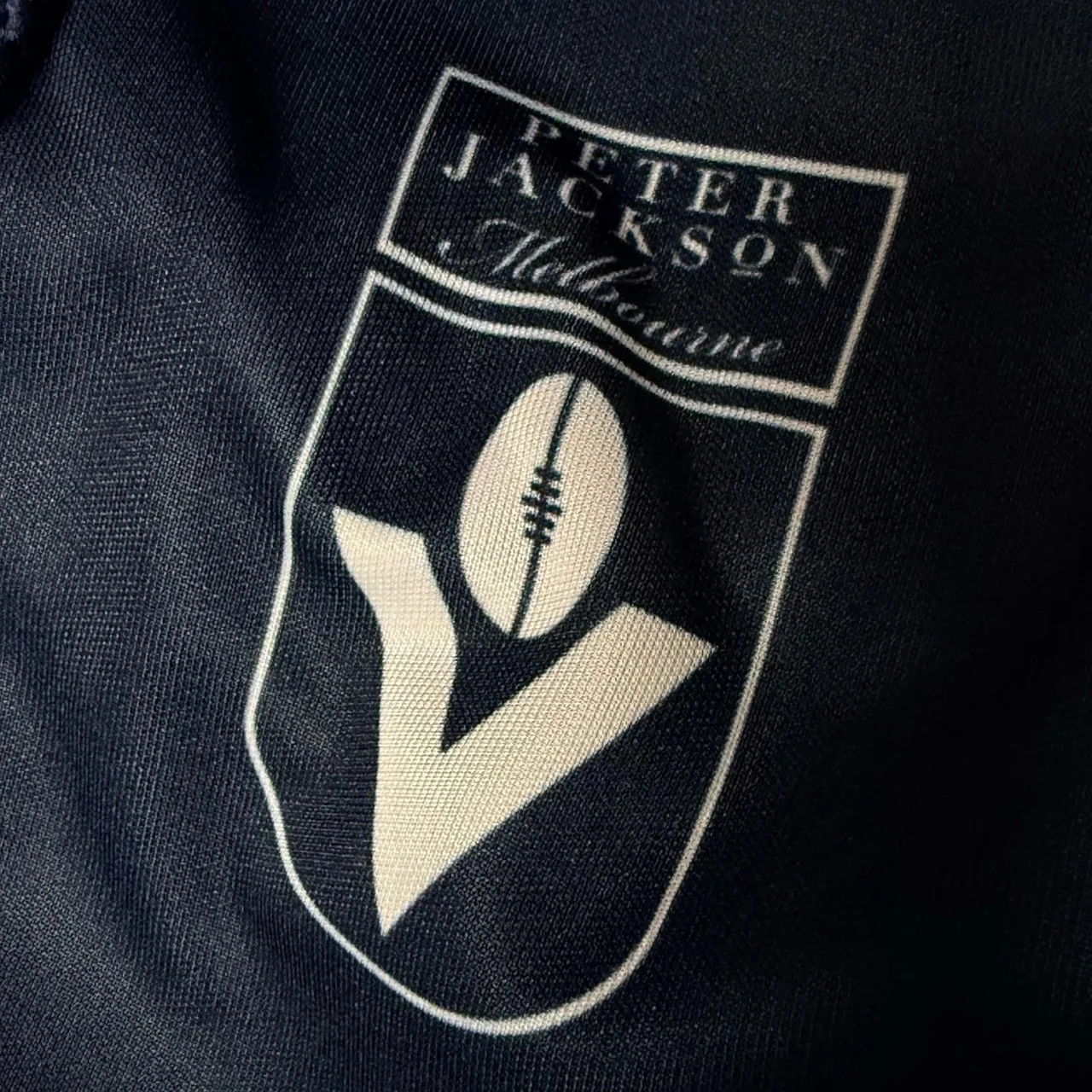 Victoria Big V State Of Origin AFL Hoodie Mens Size Medium Kombat Navy Blue Jump — photo 5