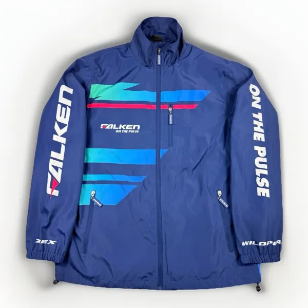 Falken Tyres Motorsport Racing Jacket Size L/G Vintage Y2K