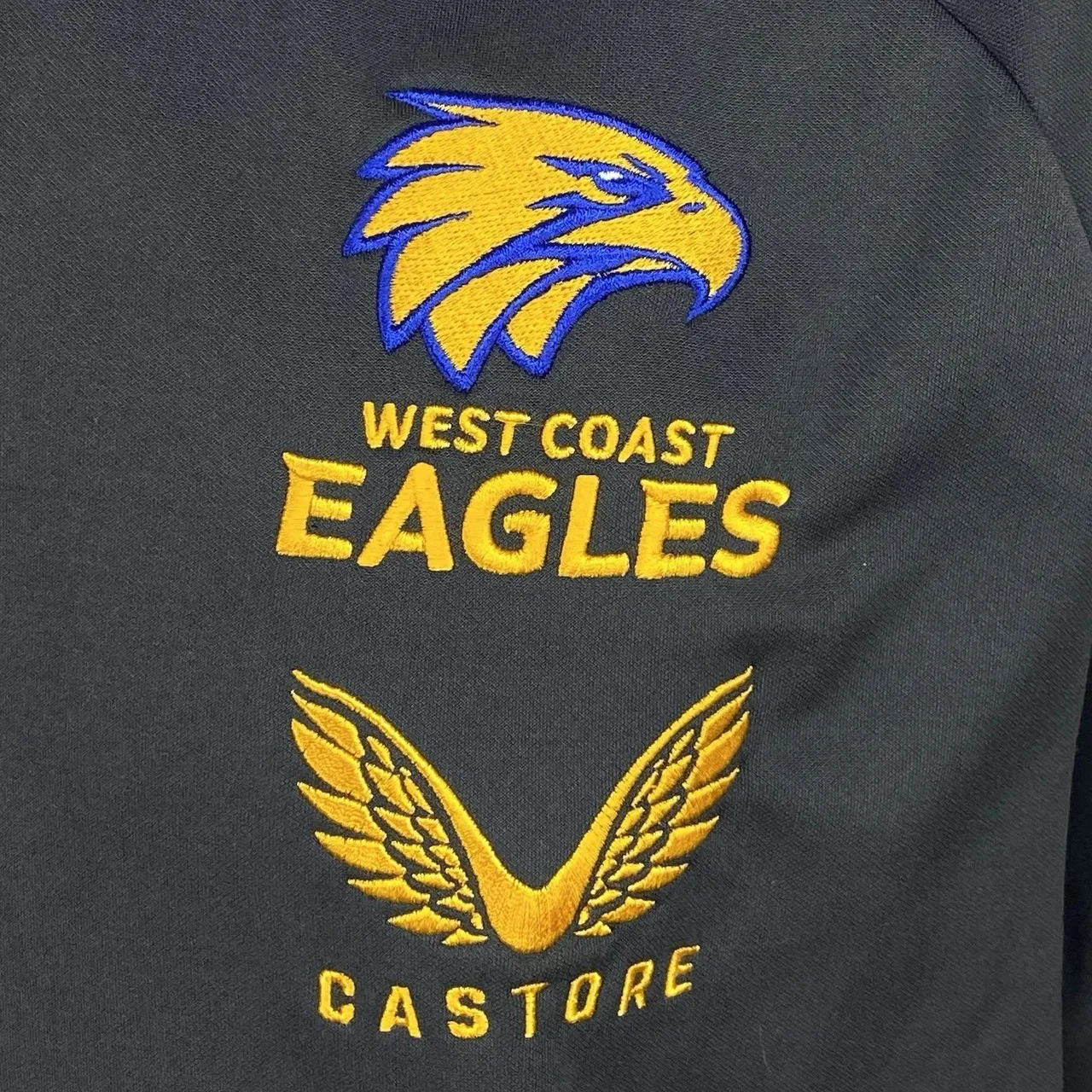 West Coast Eagles AFL Castore Mens Hoodie Jumper Size 3XL Grey Hungry Jacks — photo 9
