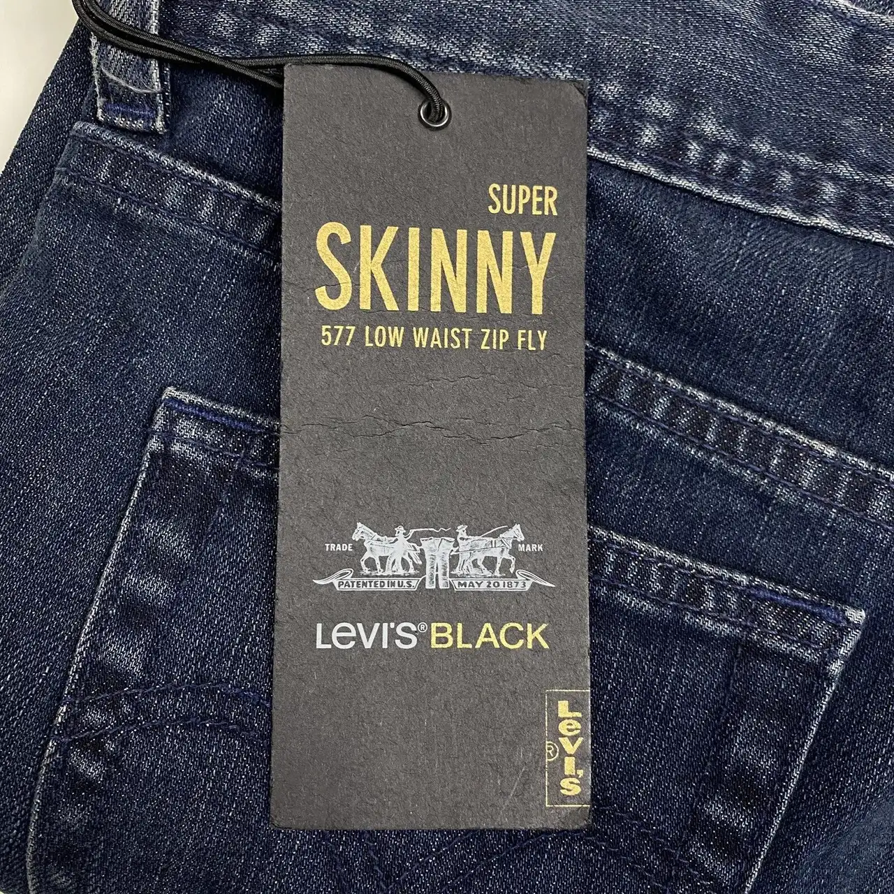 Levis 577 Super Skinny Jeans Womens AU12 Blue NWT – photo 4