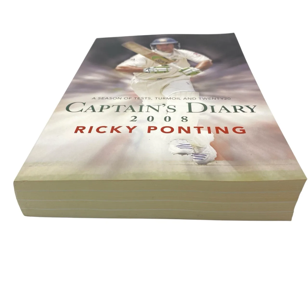 Ricky Ponting Captains Diary 2008 Geoff Armstrong Australian Cricket PB Book — photo 4