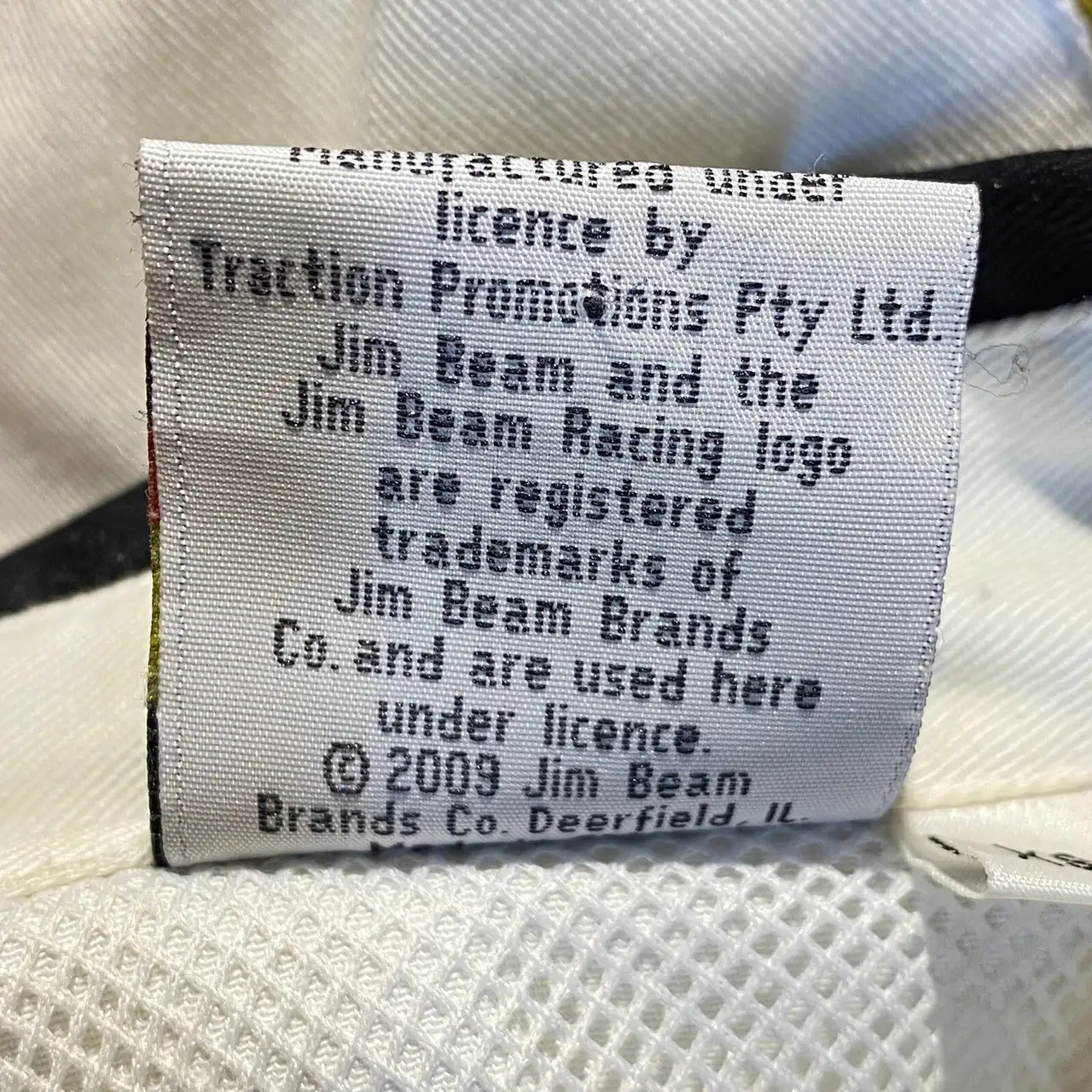 DJR Shell Jim Beam Racing Shirt Dick Johnson White Size XS – photo 12