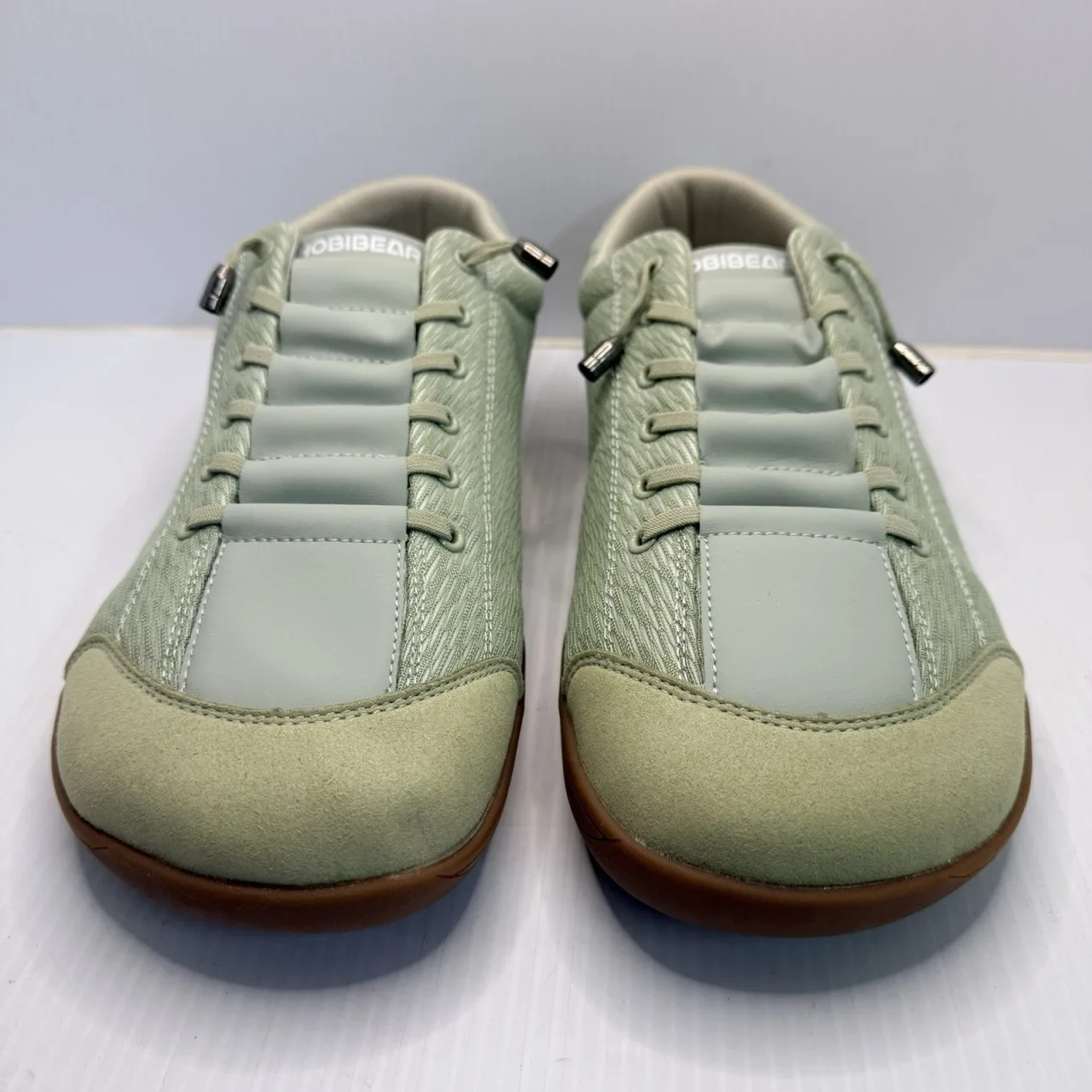 HOBIBEAR Barefoot Shoes Mens size 47 Sage Green Wide Toe Box Minimalist Sneakers — photo 12