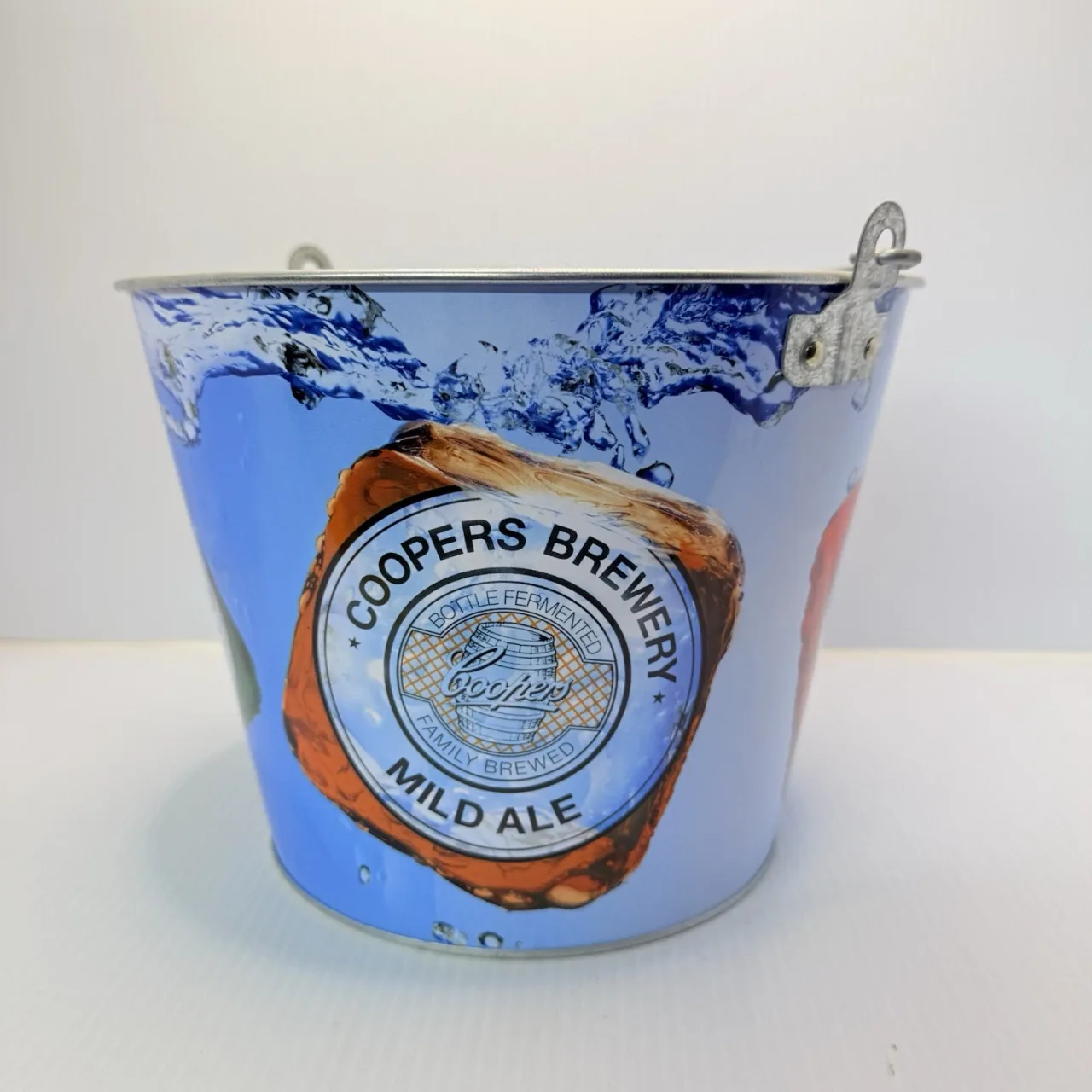 Coopers Brewery Metal Beer Ice Bucket Pale Ale Sparkling Ale Lager Galvanised — photo 2