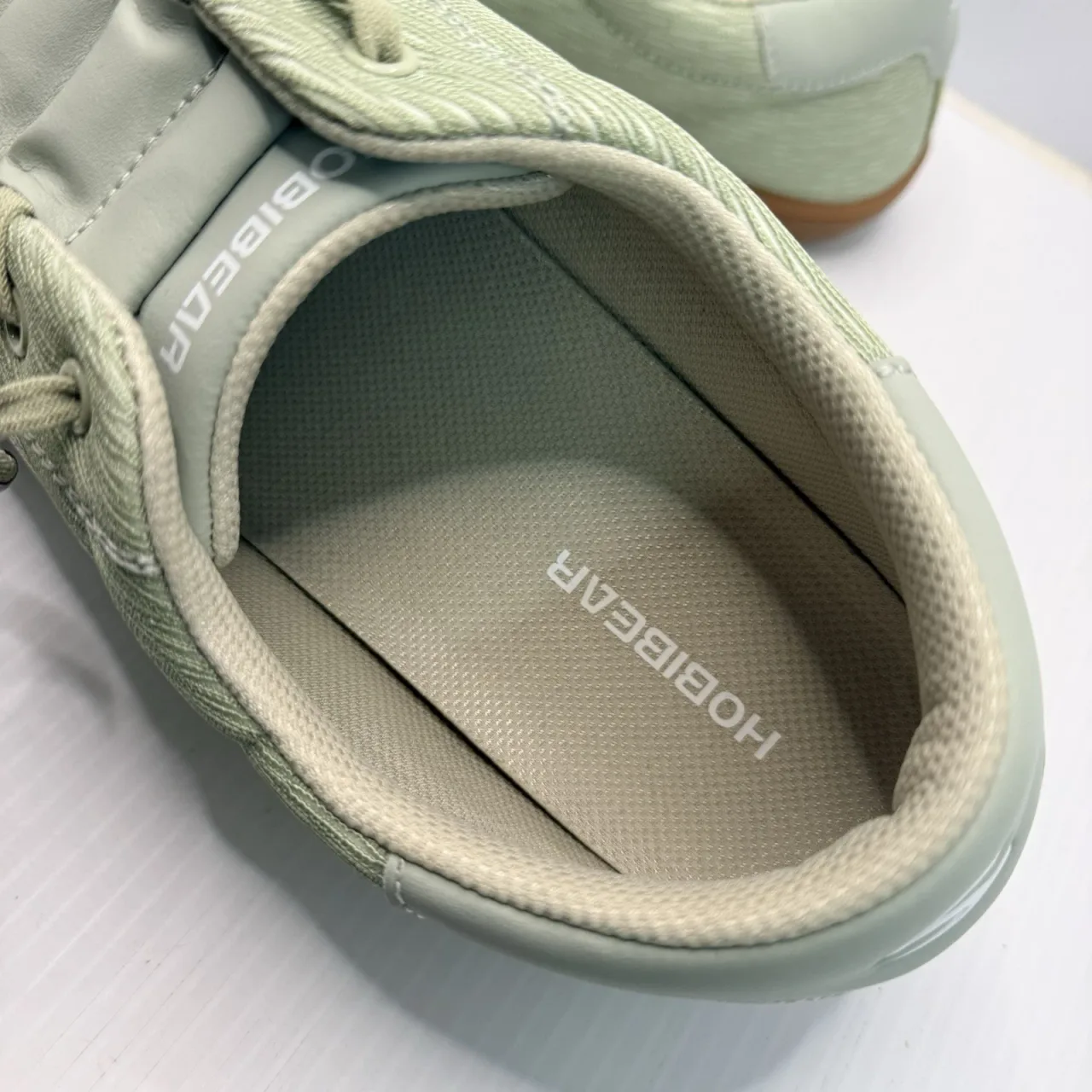 HOBIBEAR Barefoot Shoes Mens size 47 Sage Green Wide Toe Box Minimalist Sneakers — photo 9