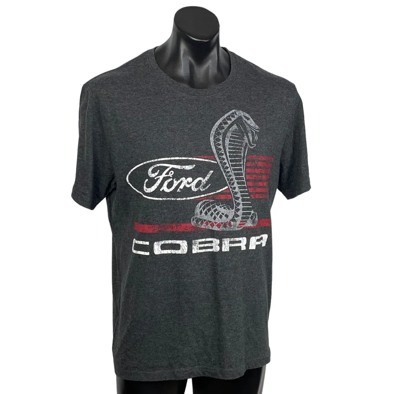 Ford Cobra Graphic T-Shirt Charcoal Grey Large Official Licensed Muscle Car — photo 6