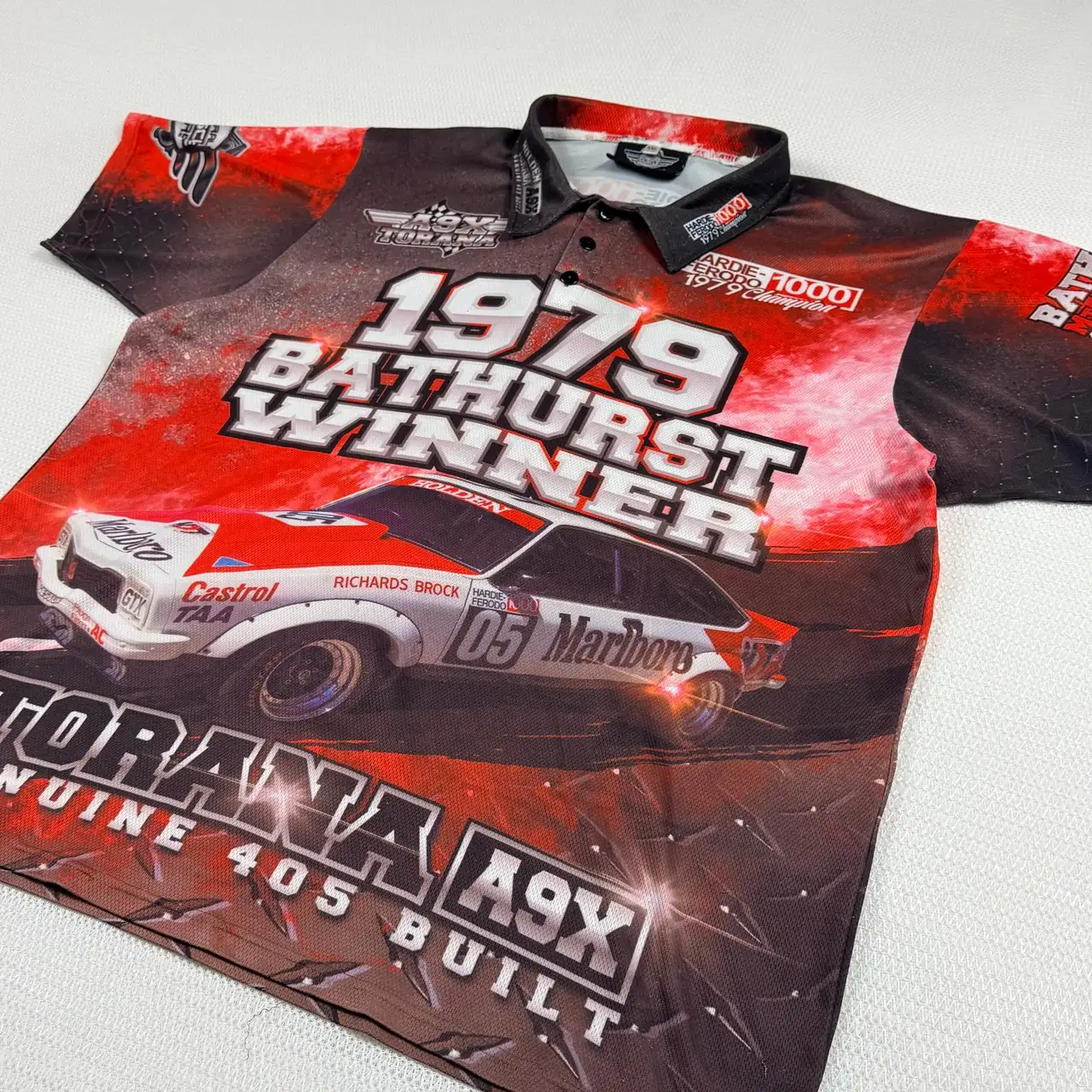 Australia Muscle Cars Polo Shirt XXL Holden Torana A9X 1979 Bathurst Brock – photo 8