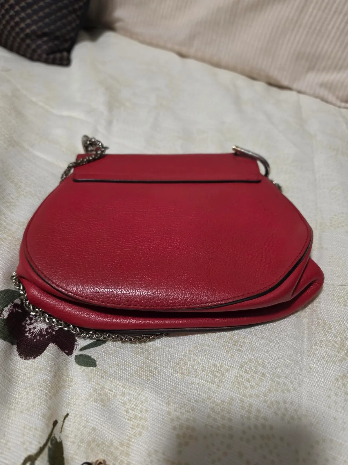 ❤️ CHLOÉ Red Leather Crossbody Bag – photo 6