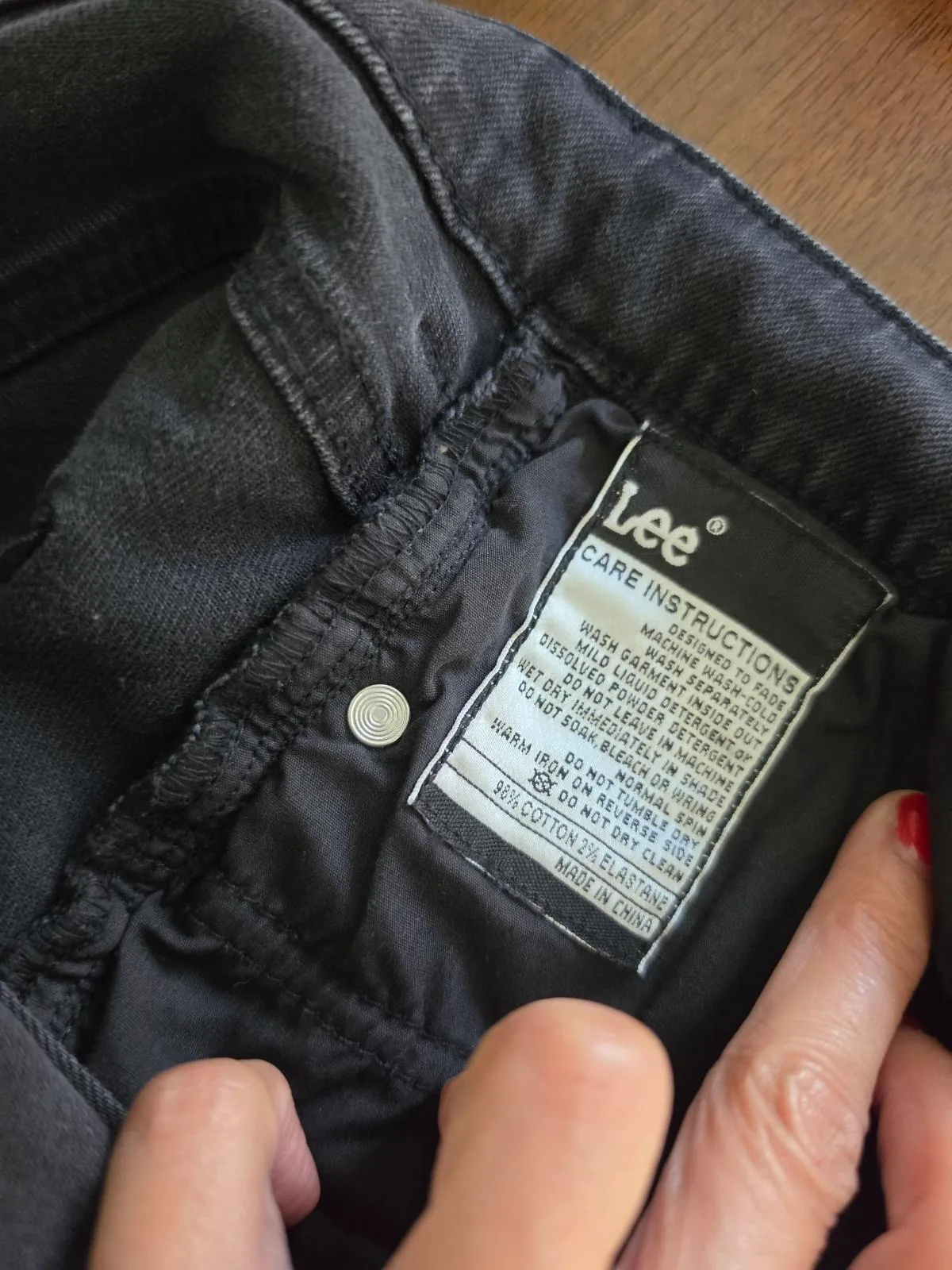 Lee Denim skirt size 7 – photo 2