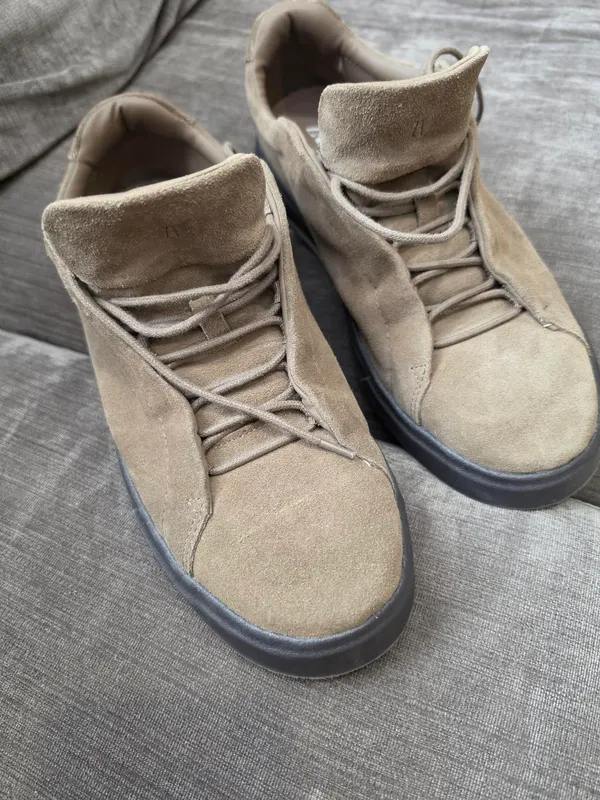 Mens suede sneakers ZARA