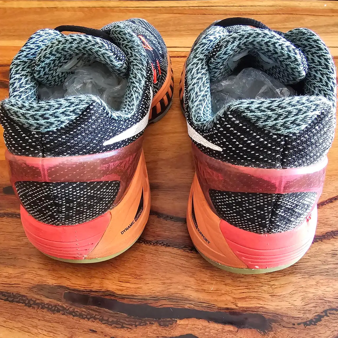 Nike Air Zoom Odyssey Running Shoes – Black/Orange/Grey Size 8 – photo 4