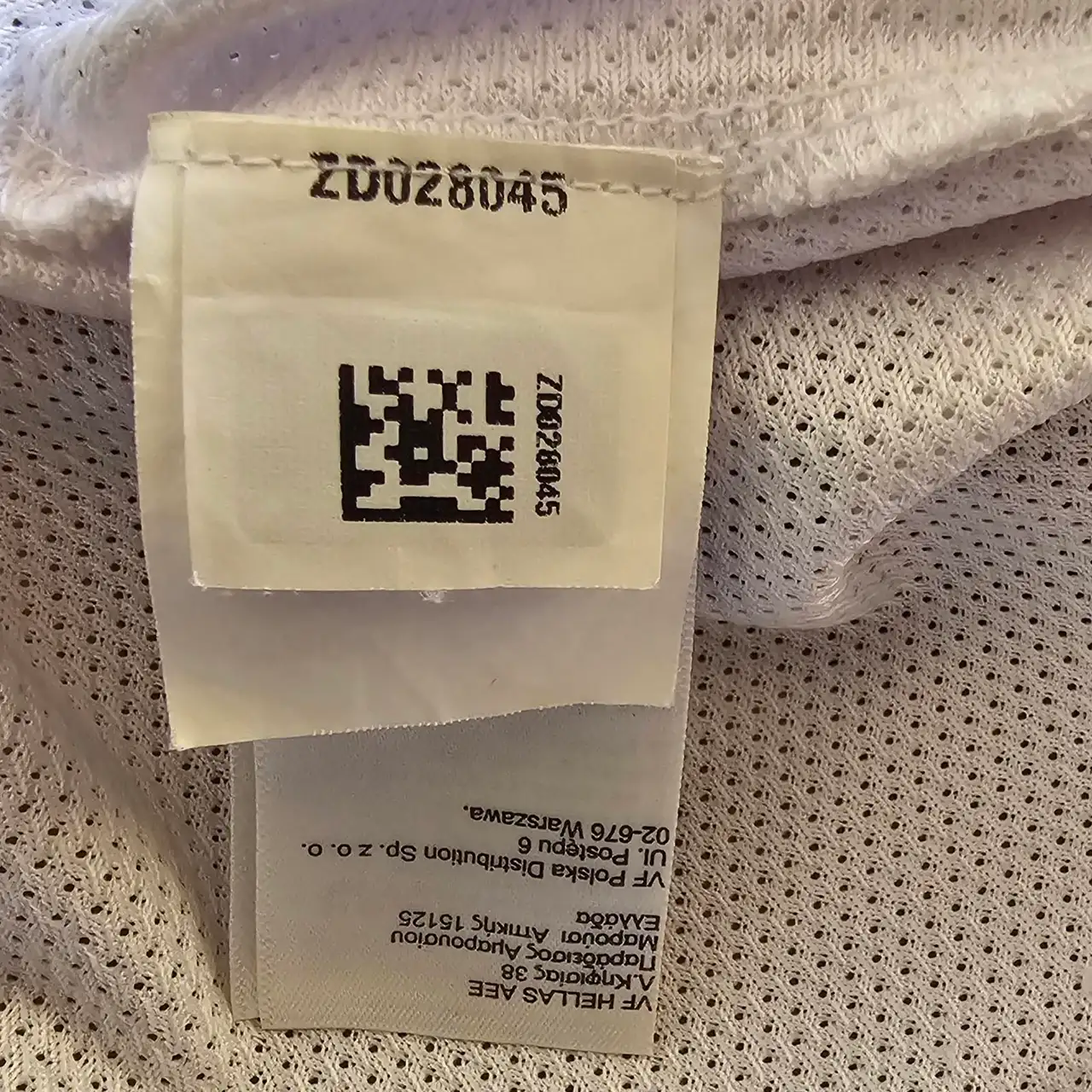 The North Face White Mesh Cropped Active T-Shirt. XS – photo 5