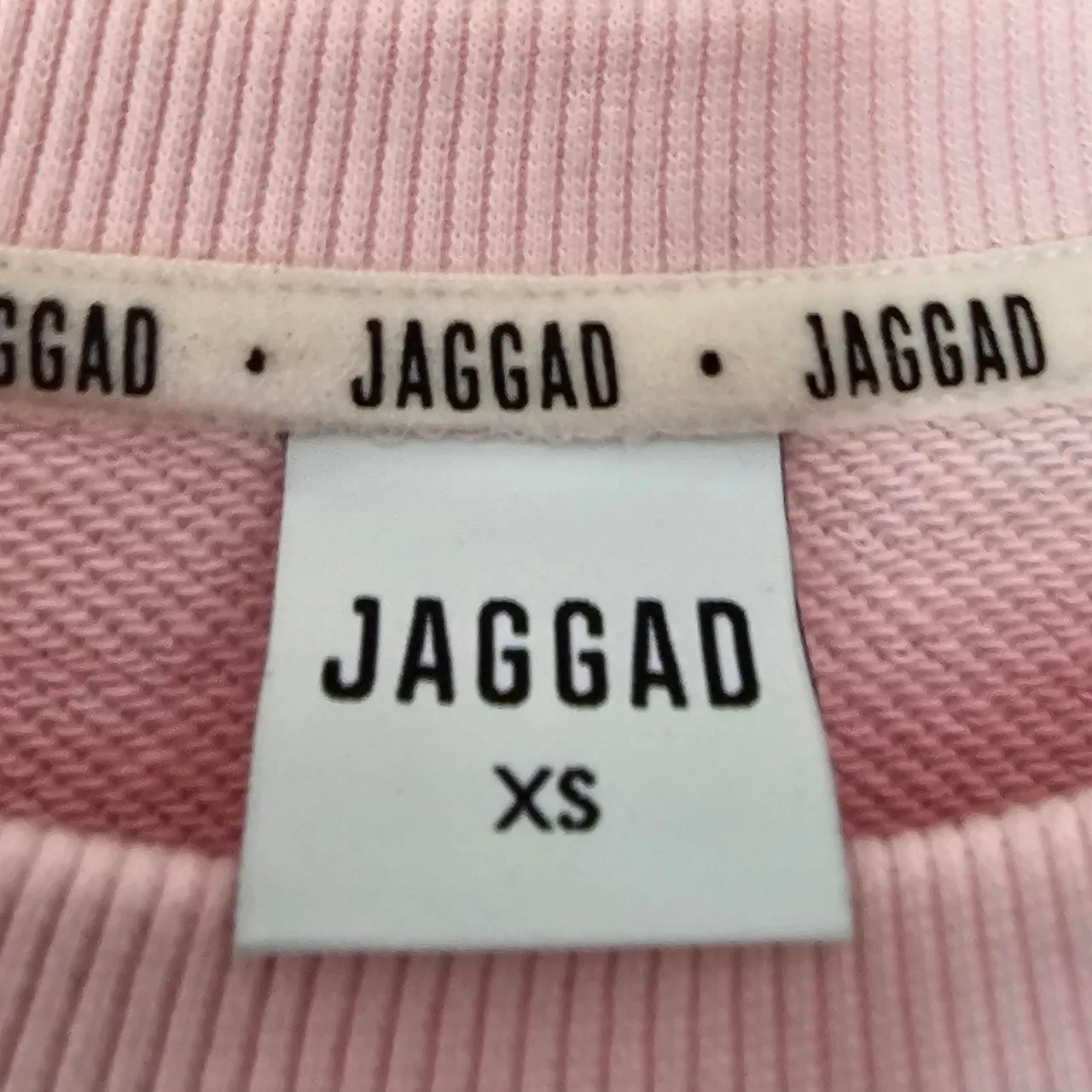 JAGGAD Vermont Colorblock Crewneck Sweater Jumper – Pink / Black XS – photo 2