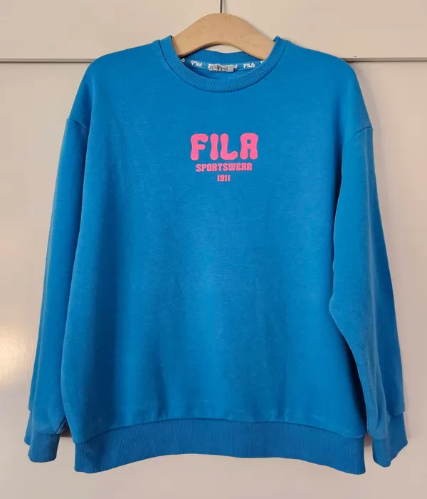 Fila Girls Fleece Crew Jumper - 16