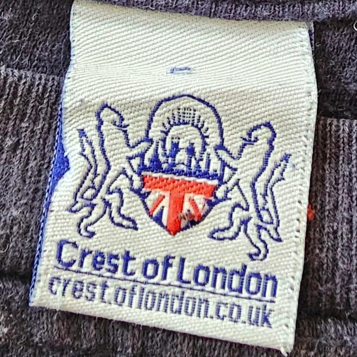 Vintage London Big Ben Embroidered Crewneck Sweatshirt.
 M – photo 3