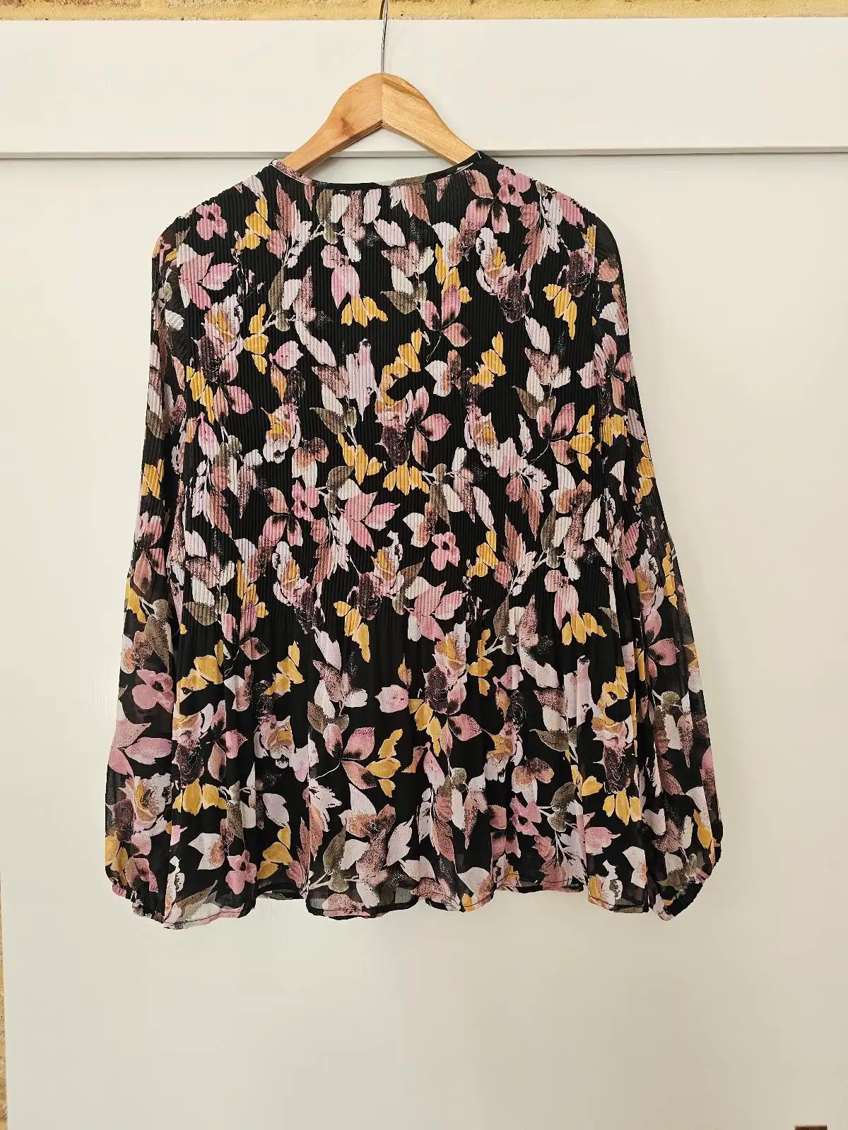 Anko long sleeve plisse blouse 16 – photo 2