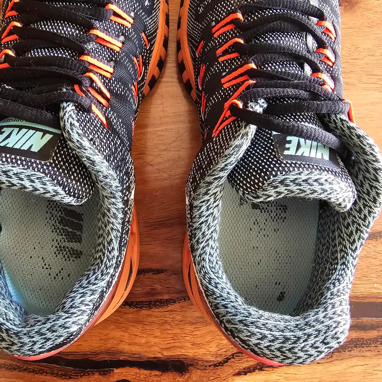 Nike Air Zoom Odyssey Running Shoes – Black/Orange/Grey Size 8 – photo 5