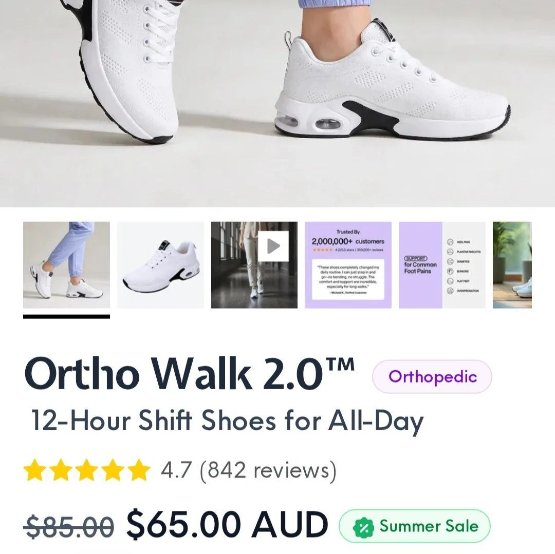 Omega walk orthopedic shoes size 8.5 – photo 6